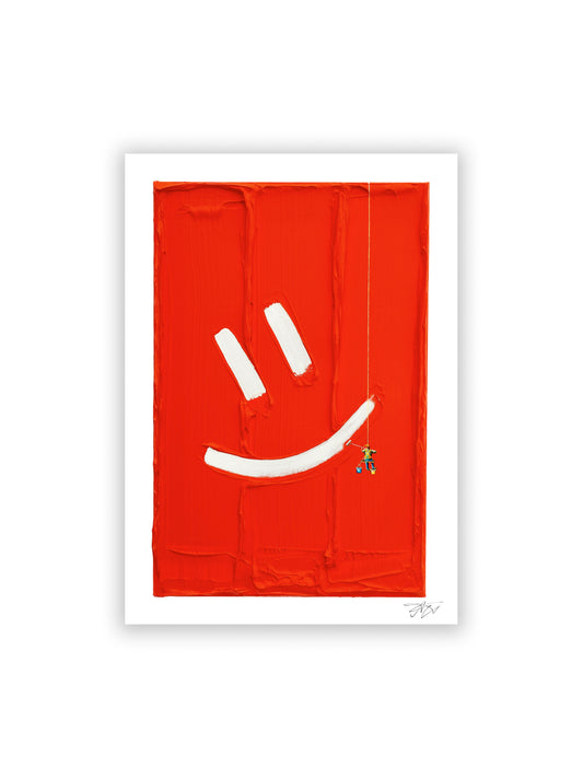 "Happy" PRINT (A2 size)