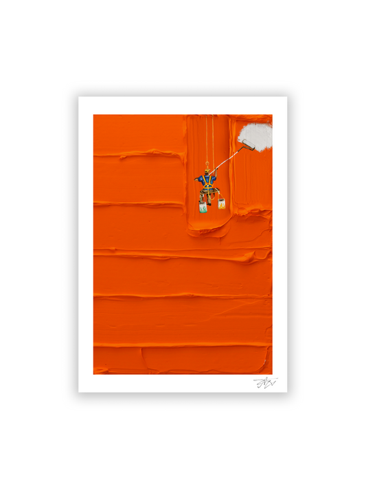 "The tiny painter" PRINT