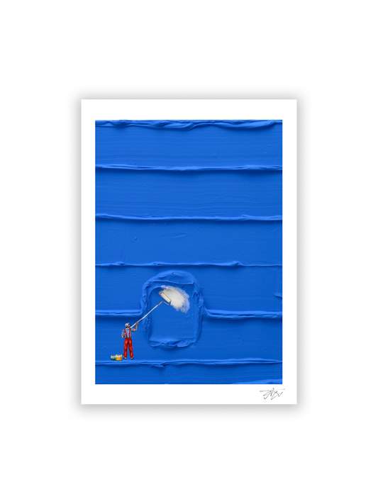"The Red Painter" PRINT