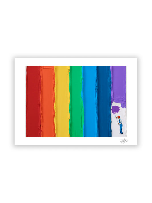 "Finishing the Rainbow" PRINT